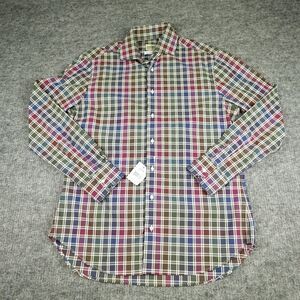 Gitman Brothers Multicolor Plaid Casual Button Down Shirt